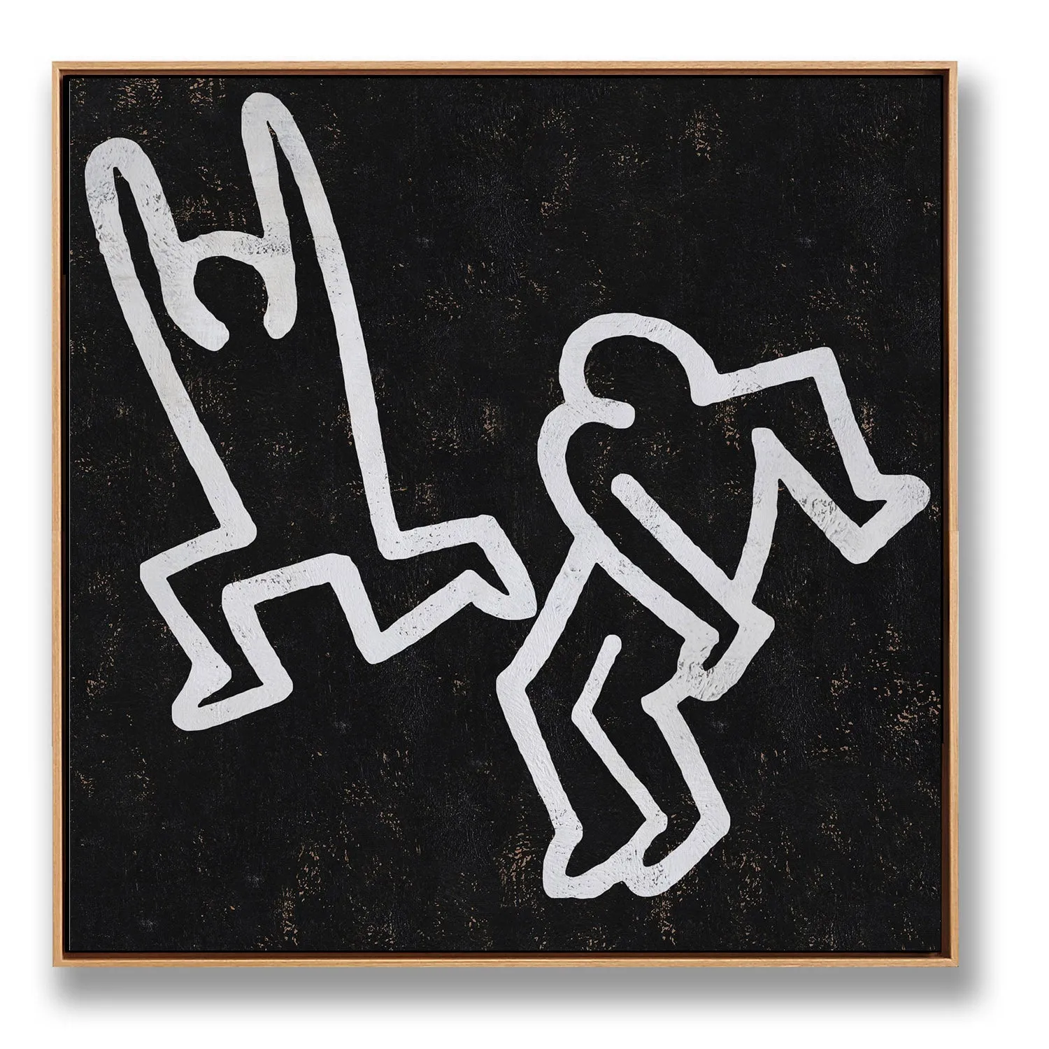 Abstract Dancing Man Painting H162SR