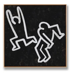 Abstract Dancing Man Painting H162SR