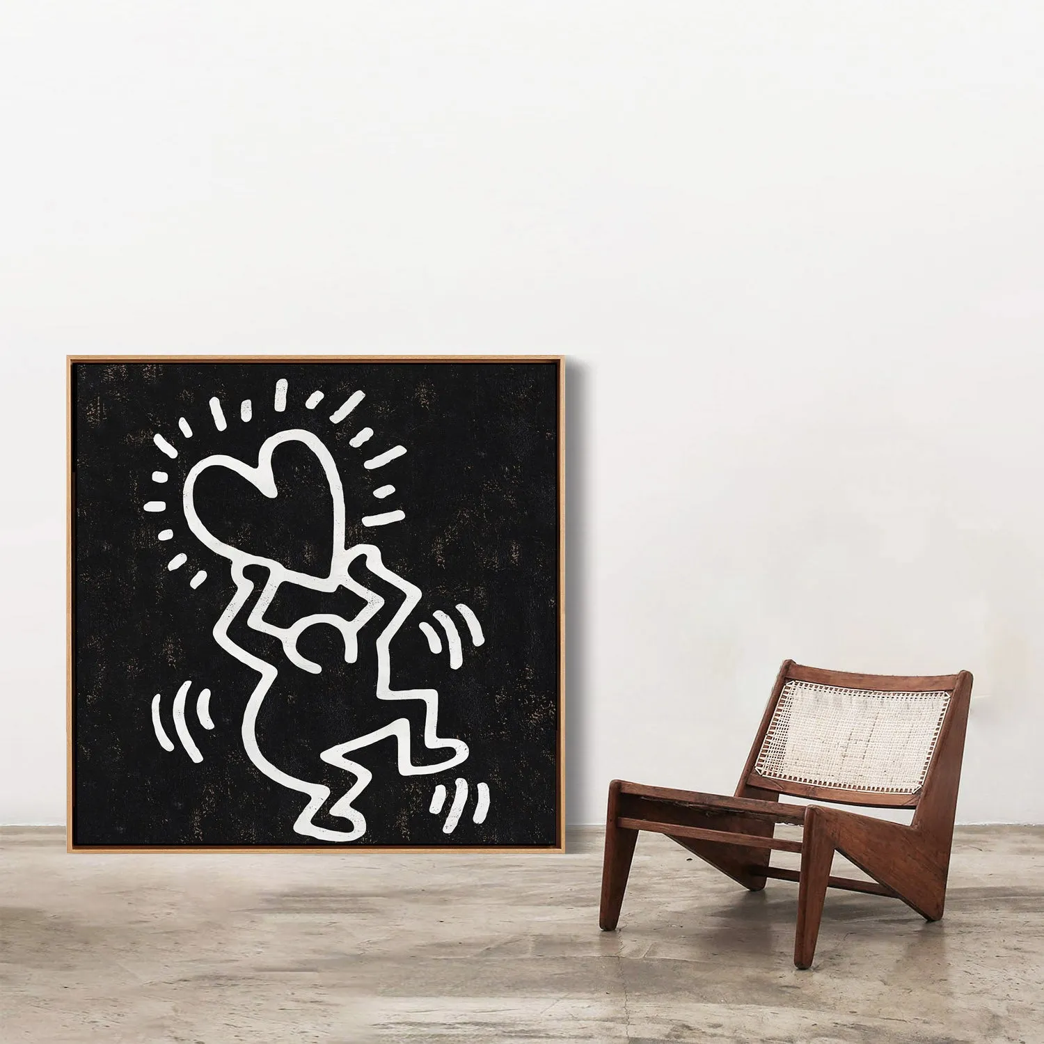 Abstract Dancing Man Painting H306SR
