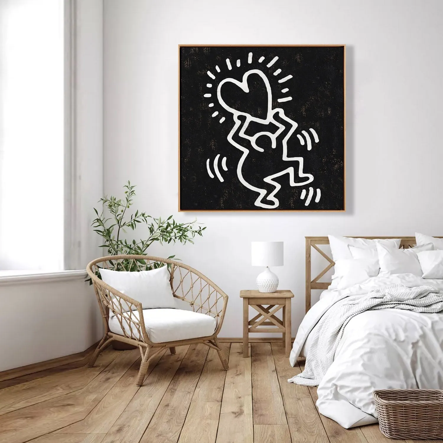 Abstract Dancing Man Painting H306SR