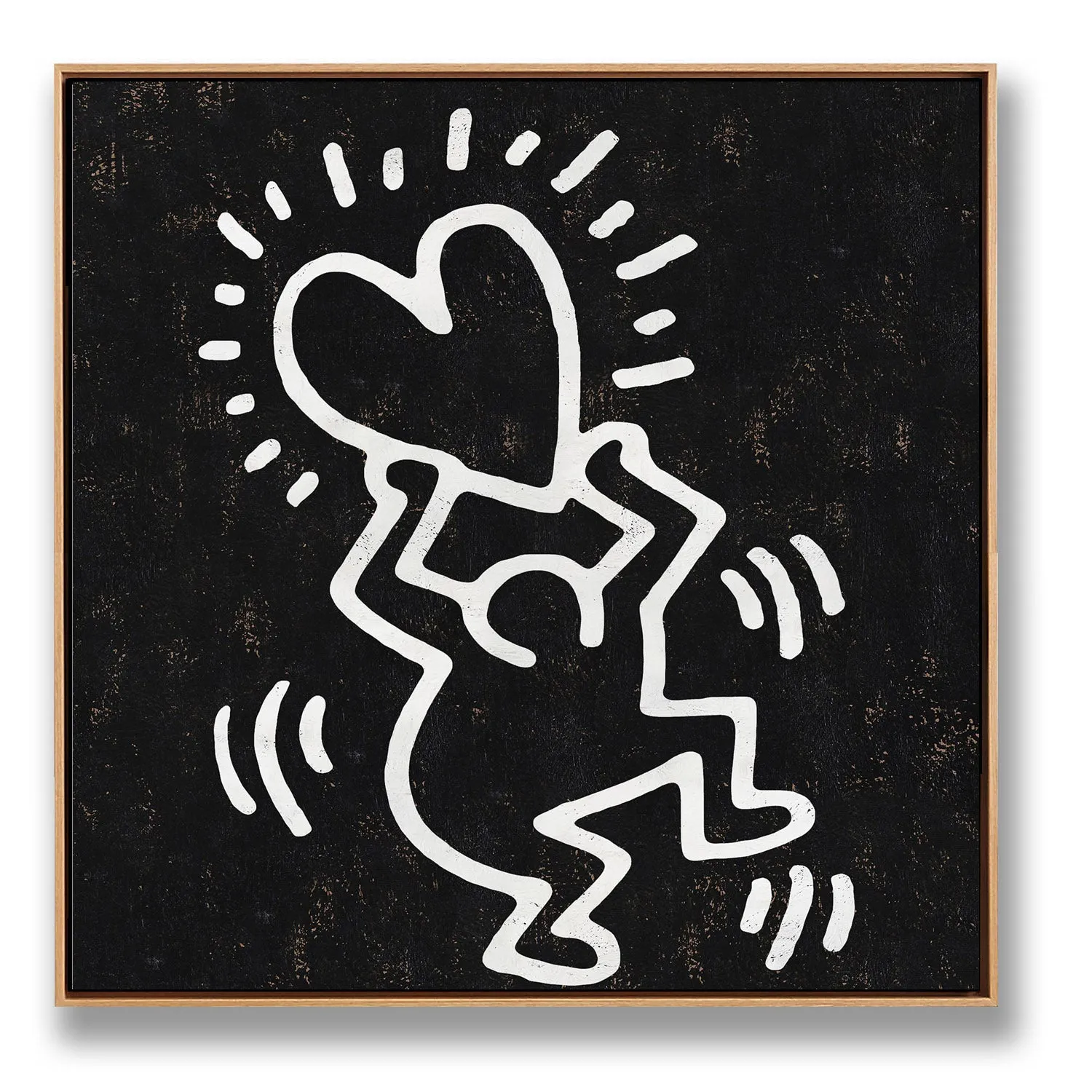 Abstract Dancing Man Painting H306SR