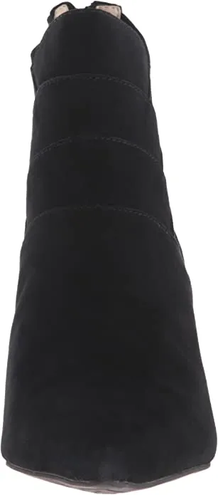 ADRIENNE VITTADINI Footwear Women's Sande Ankle Bootie, Black, 6 M US