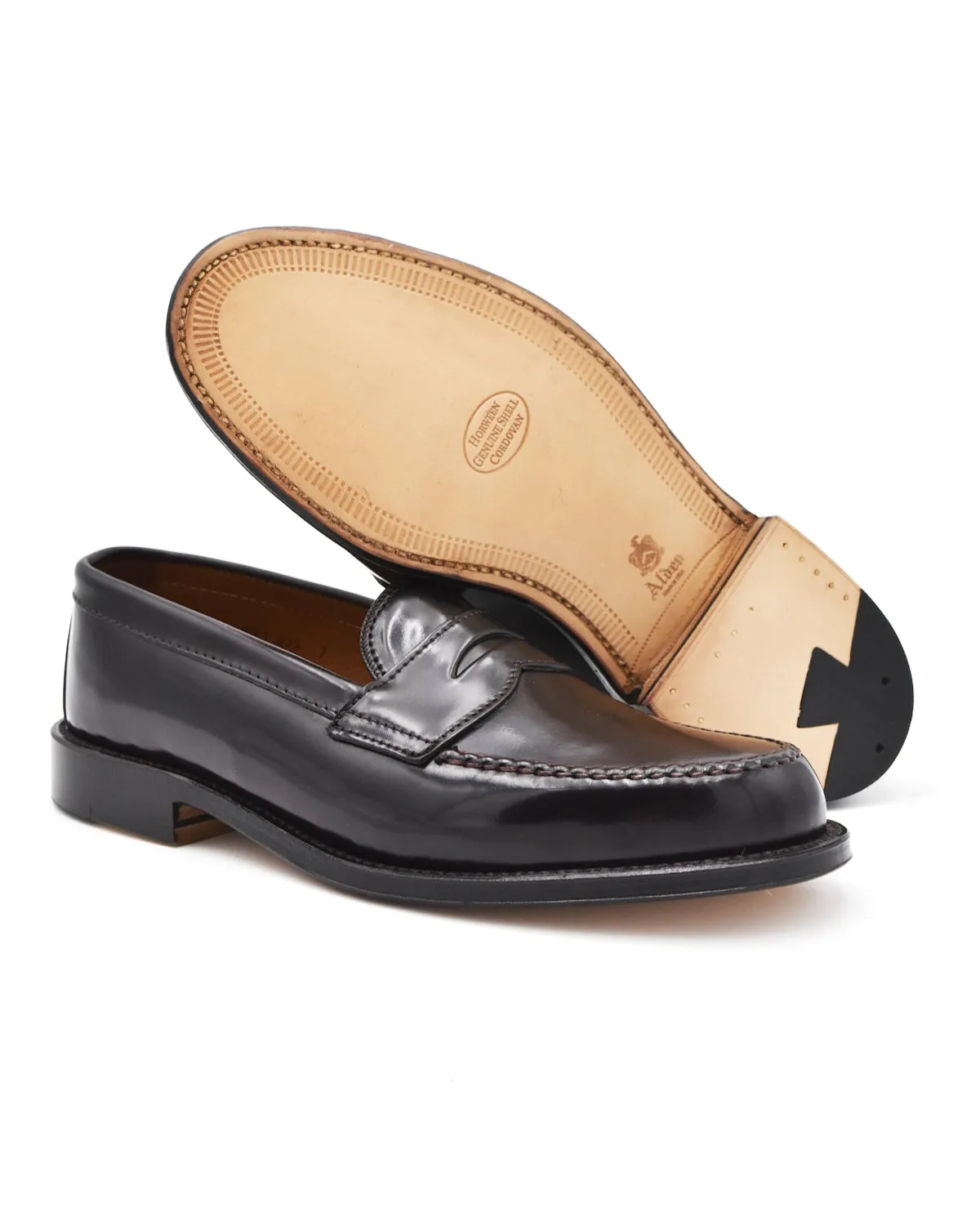 Alden #8 Cordovan Hand Sewn Penny Loafer