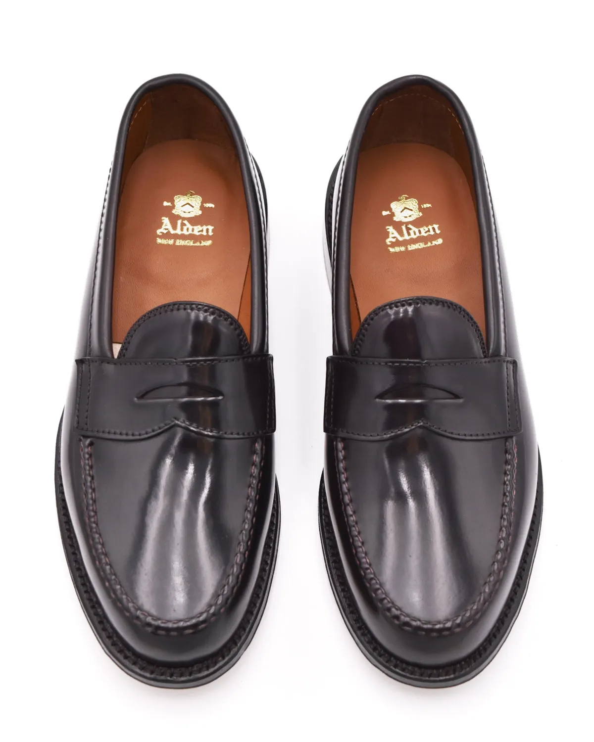 Alden #8 Cordovan Hand Sewn Penny Loafer