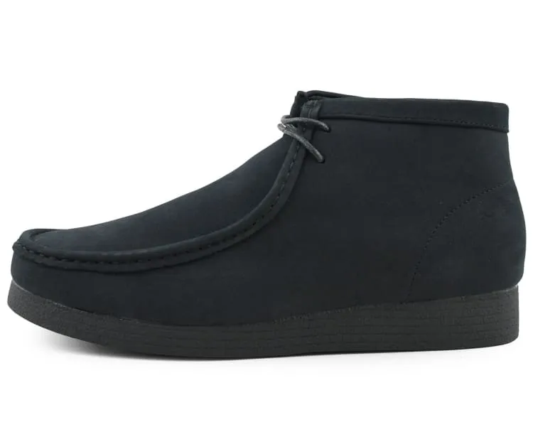 Amali Jason 2 Men's All Black Suede Limited Edition Ankle Boots