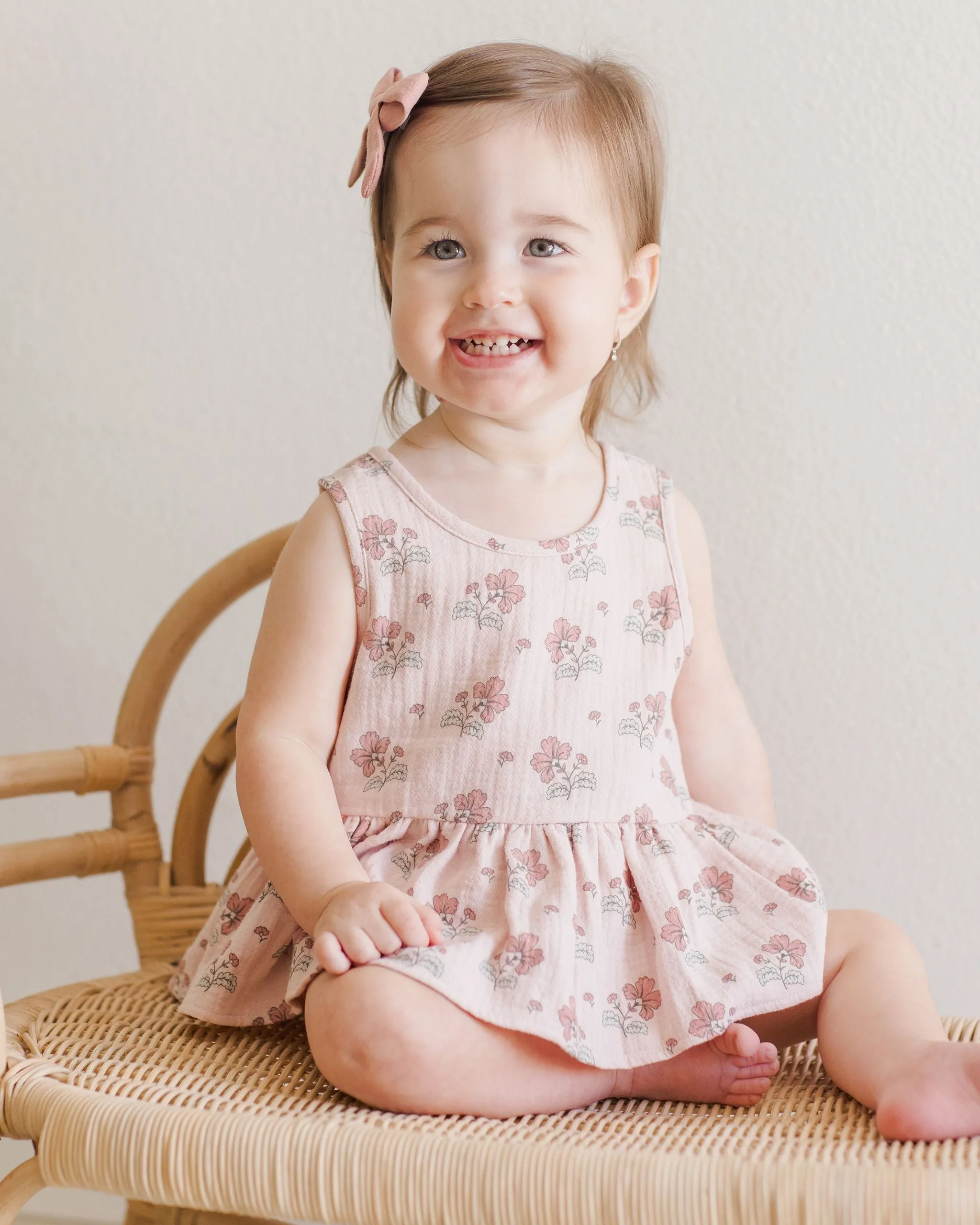 Baby Girls Sets | Peplum Set - Vintage Floral | Quincy Mae