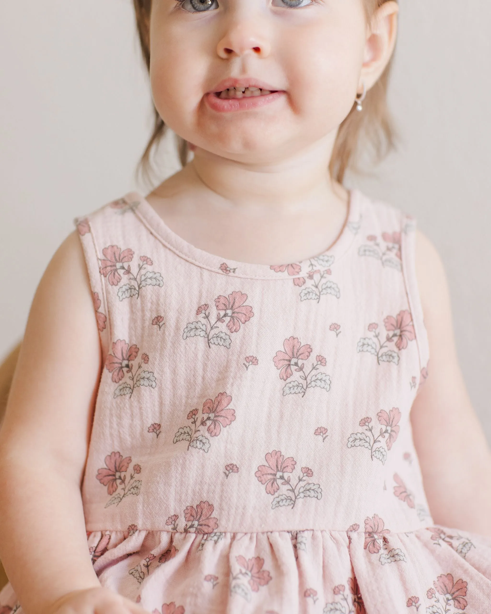 Baby Girls Sets | Peplum Set - Vintage Floral | Quincy Mae