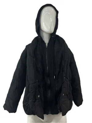 Blank NYC Matte Hybrid Zip Hoodie Jacket