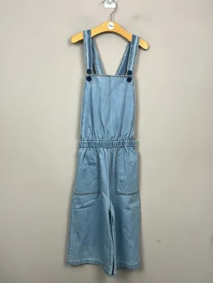 Boden Wide cropped leg Dungarees 11-12y