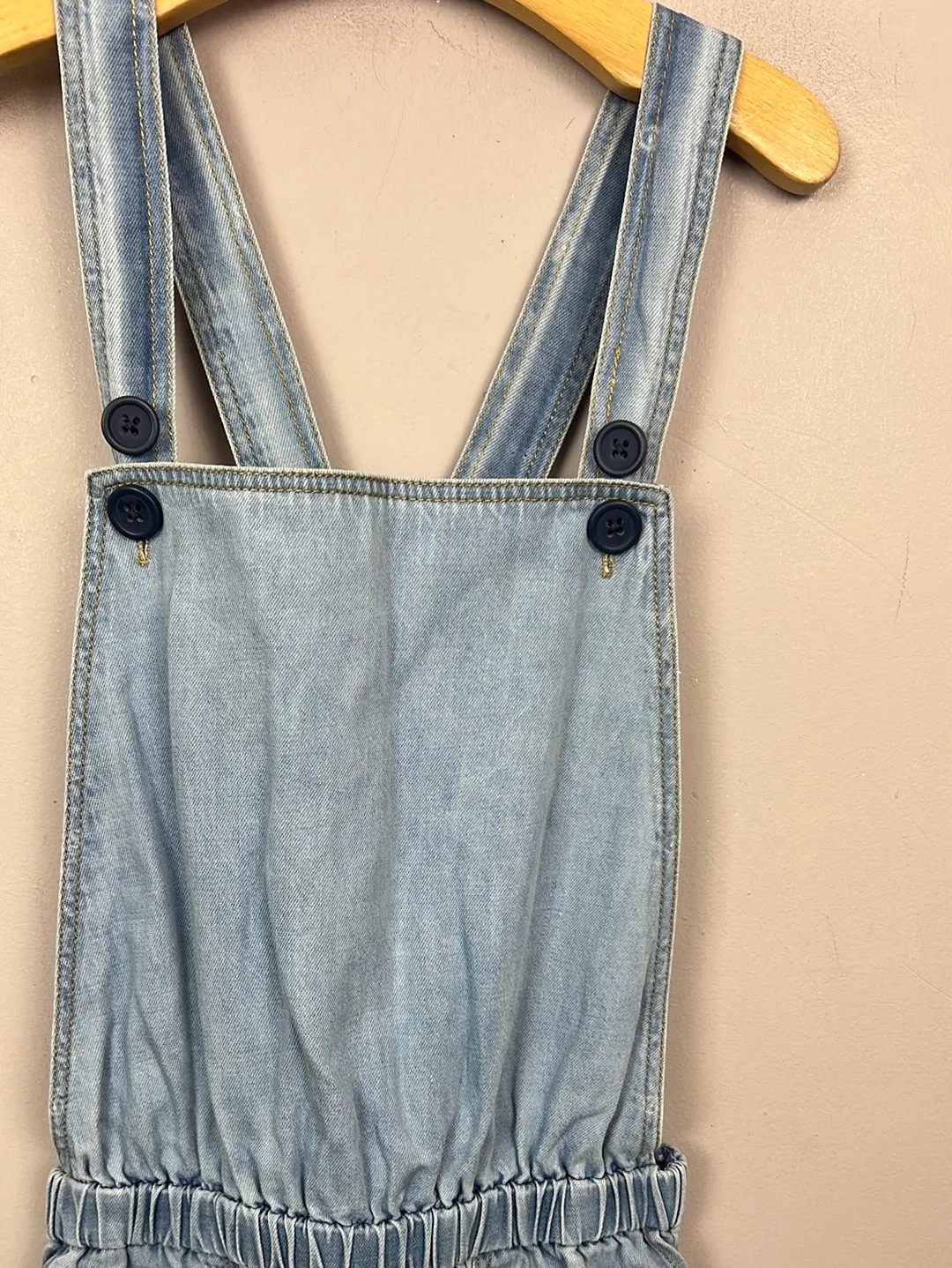 Boden Wide cropped leg Dungarees 11-12y