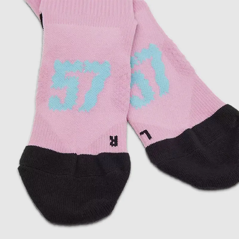 Calcetines Bicicleta Ranger TS57 6" Rosado Fox