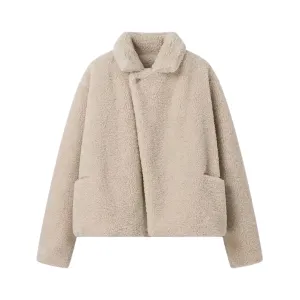 Celeste Collared Teddy Jacket