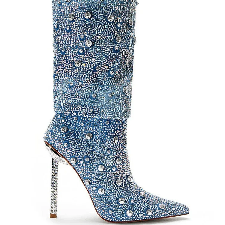 Chic Pointed Heel Women Luxury