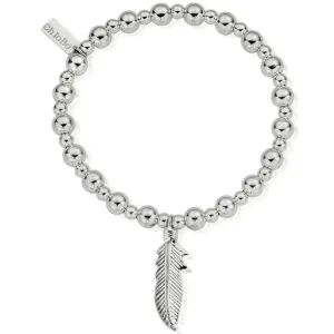 Chlobo Mini Small Ball Feather Bracelet