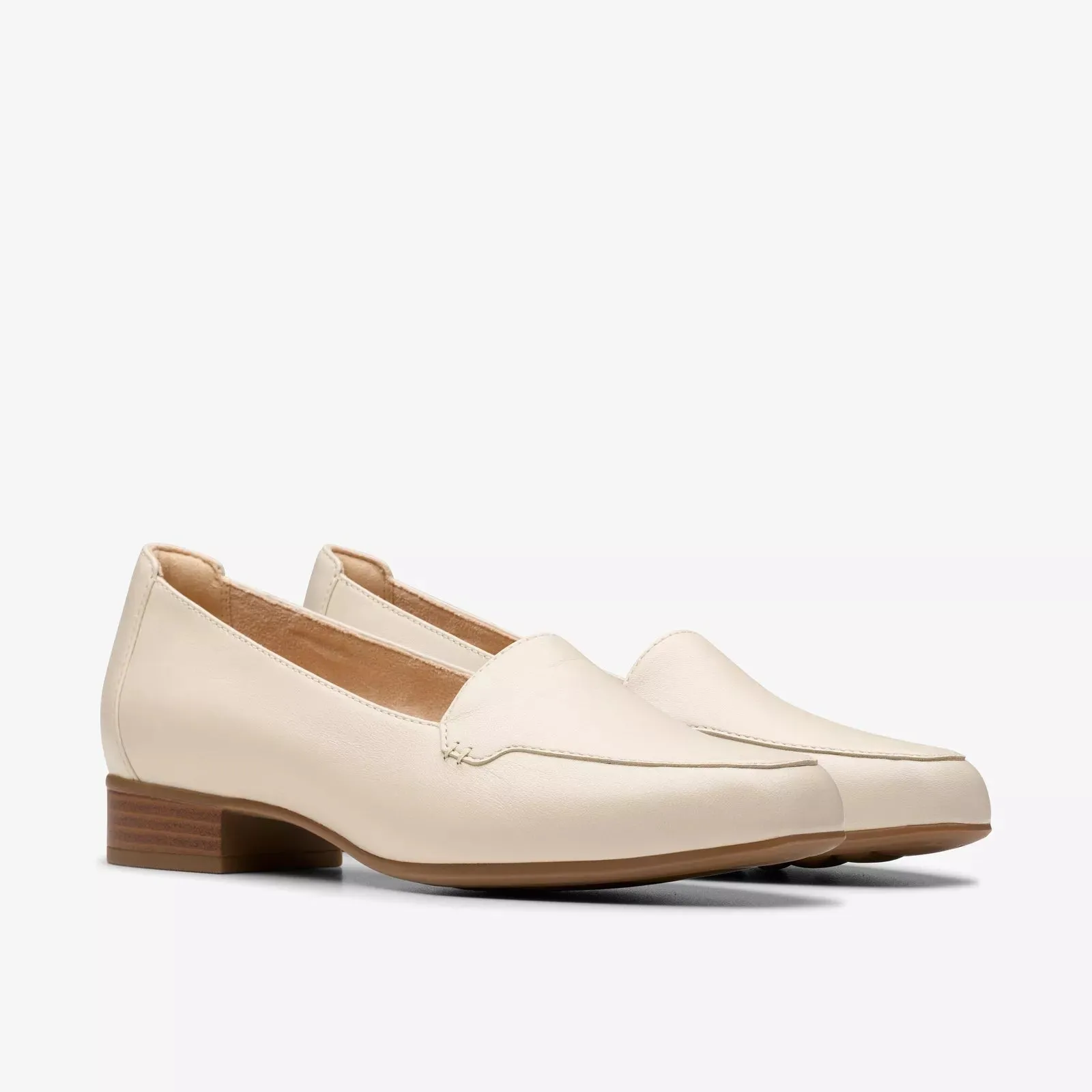 Clarks Women's Krystine Lily Cream Leather 26181959