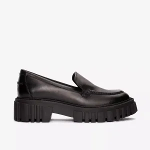 Clarks Women's Page Loafer Black Leather 26178412