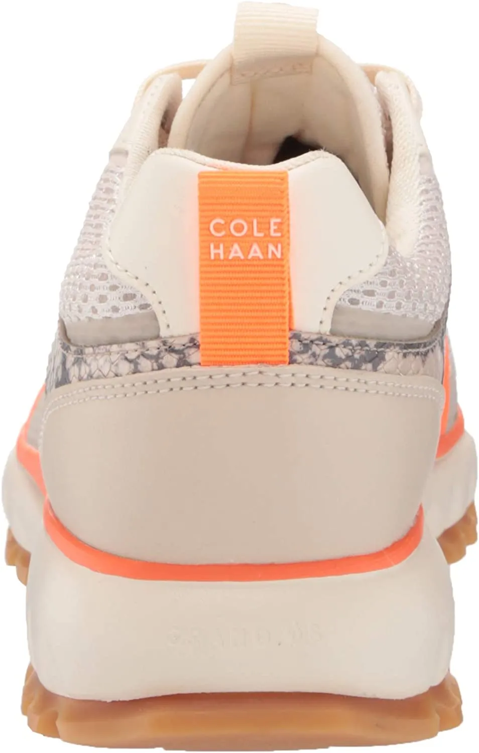 Cole Haan Women's All-Terrain Sneaker Cross Trainer, White Cap MESH/Leather/Cement Leather/Python Printed Leather/Ivry LTHER/Gum, 10