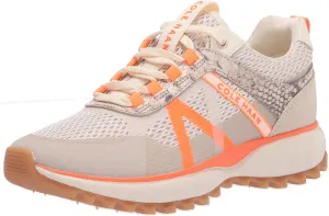 Cole Haan Women's All-Terrain Sneaker Cross Trainer, White Cap MESH/Leather/Cement Leather/Python Printed Leather/Ivry LTHER/Gum, 10
