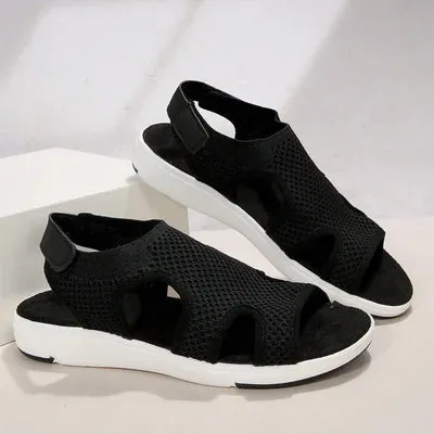 Comfyfleek Arch Support Wide Width Sport Flat Sandals