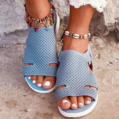 Comfyfleek Arch Support Wide Width Sport Flat Sandals