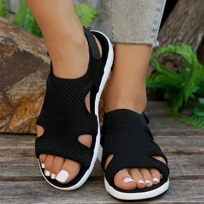 Comfyfleek Arch Support Wide Width Sport Flat Sandals