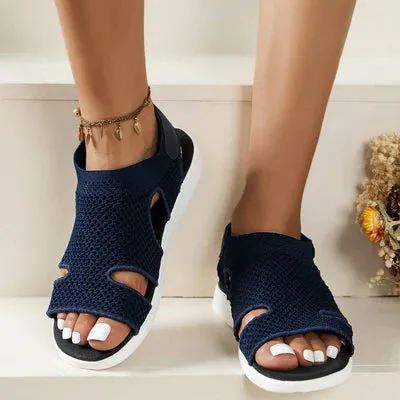 Comfyfleek Arch Support Wide Width Sport Flat Sandals