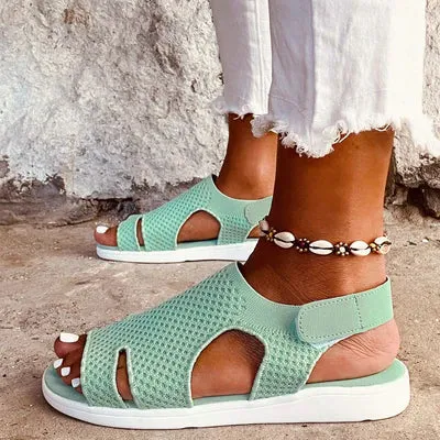 Comfyfleek Arch Support Wide Width Sport Flat Sandals