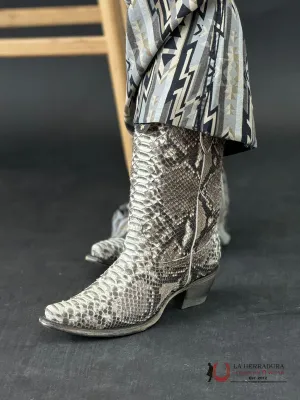 CORRAL BOOT LD NATURAL PYTHON SNIP TOE