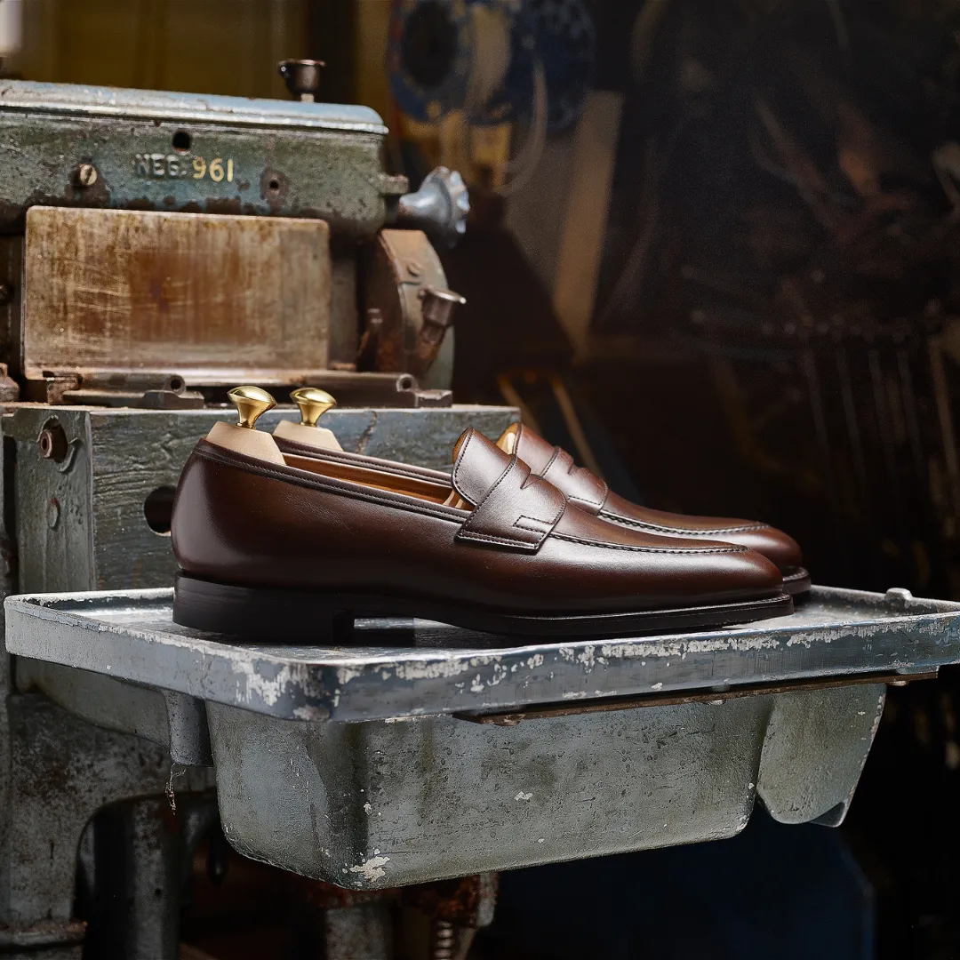 Crockett & Jones | Sydney | Dark Brown Burnished Calf