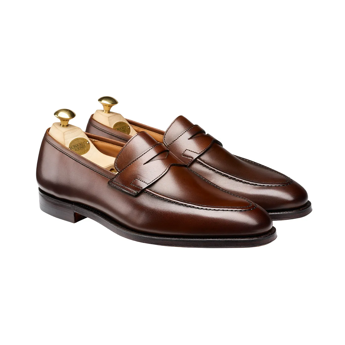 Crockett & Jones | Sydney | Dark Brown Burnished Calf