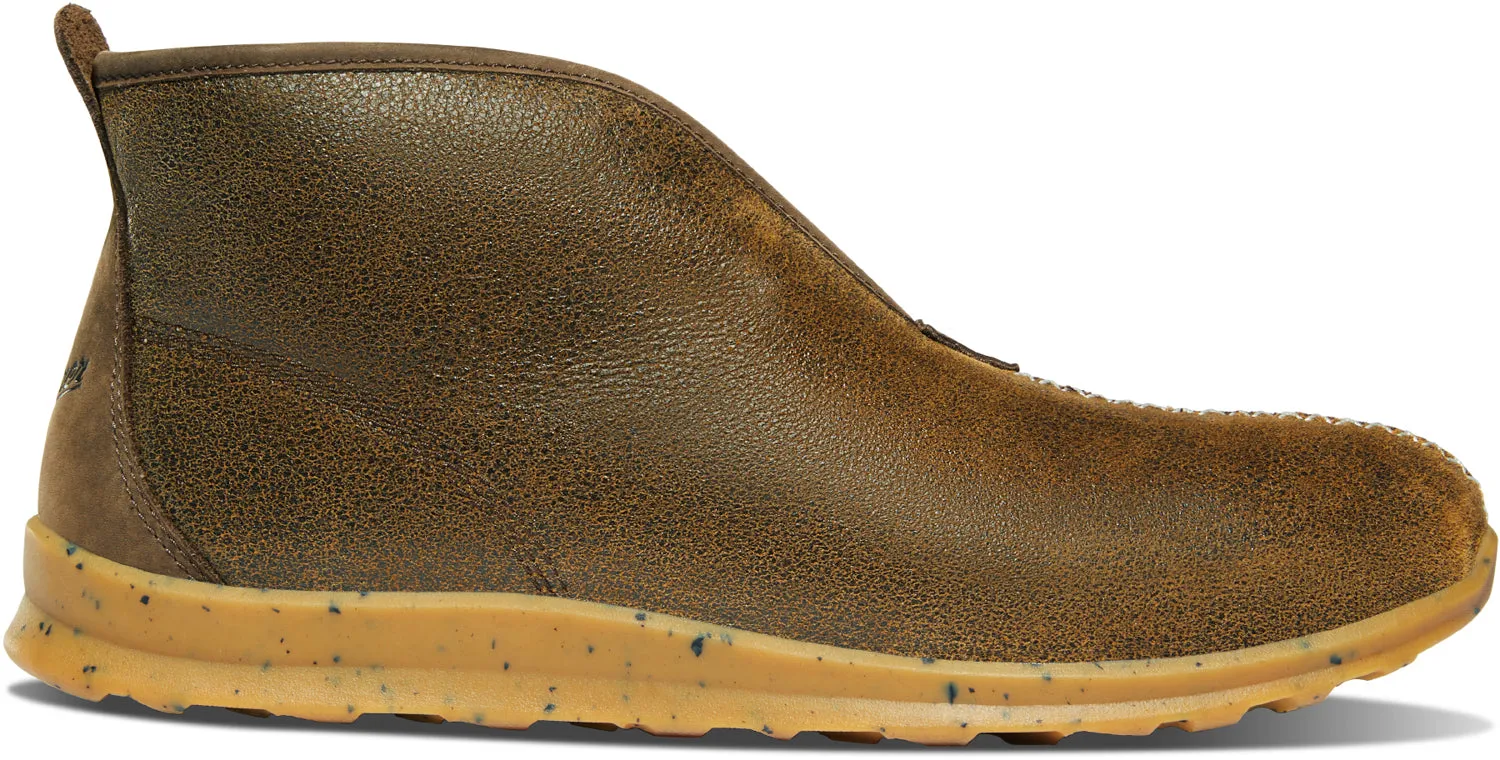Danner Forest Moc Mens Chestnut Shearling 5in Loafer Shoes