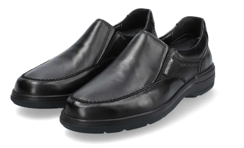 'DAVY'men's slip-on shoes - black