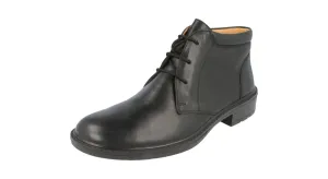 DB Shoes Men's Wide Fit (2E) Ankle Boots in Black Size 7