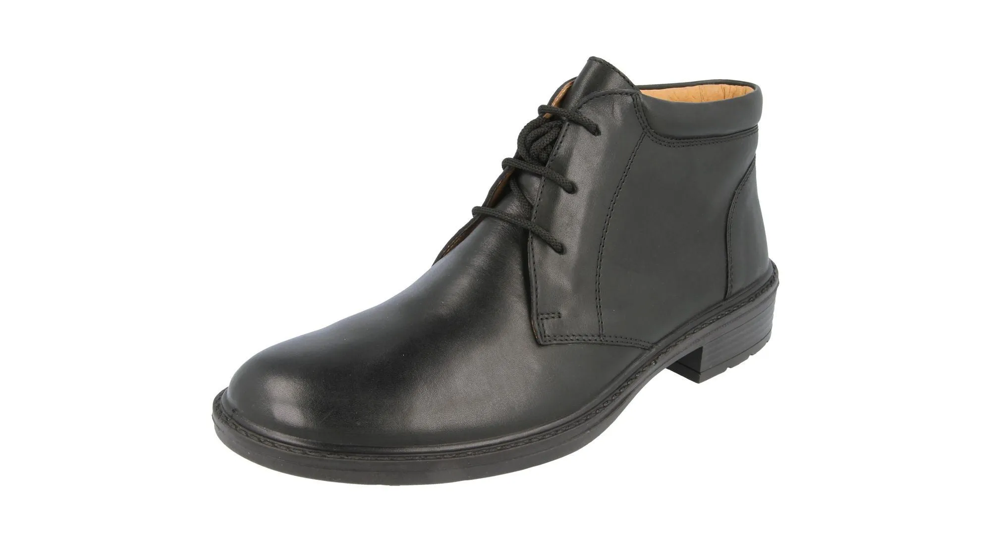 DB Shoes Men's Wide Fit (2E) Ankle Boots in Black Size 7