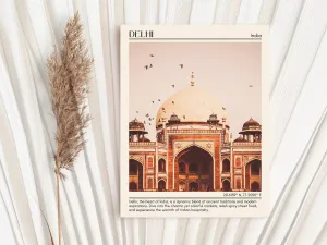 Delhi Minimal Wall Art, India