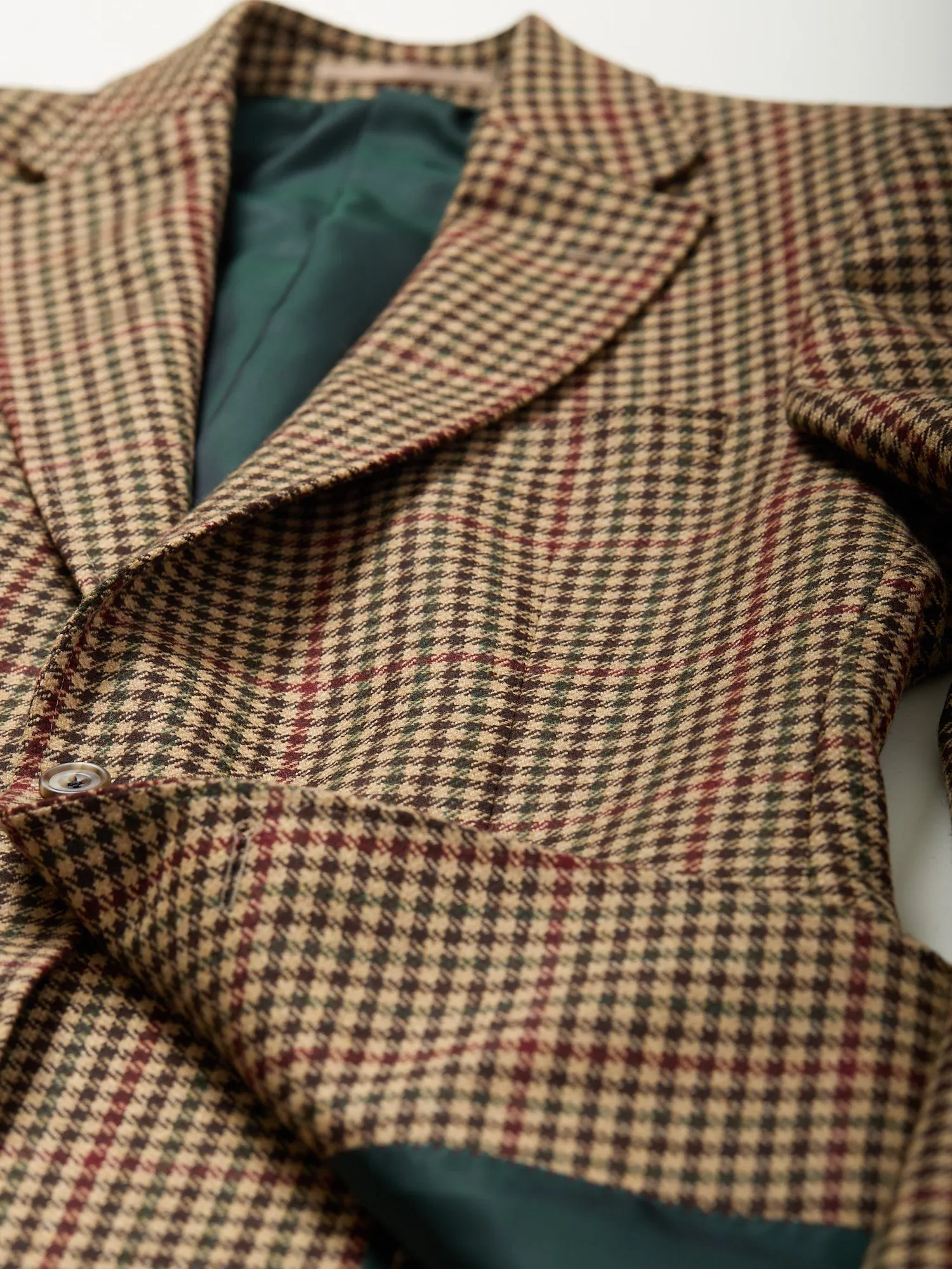 Denton Saxony Tweed Jacket Beige Gunclub