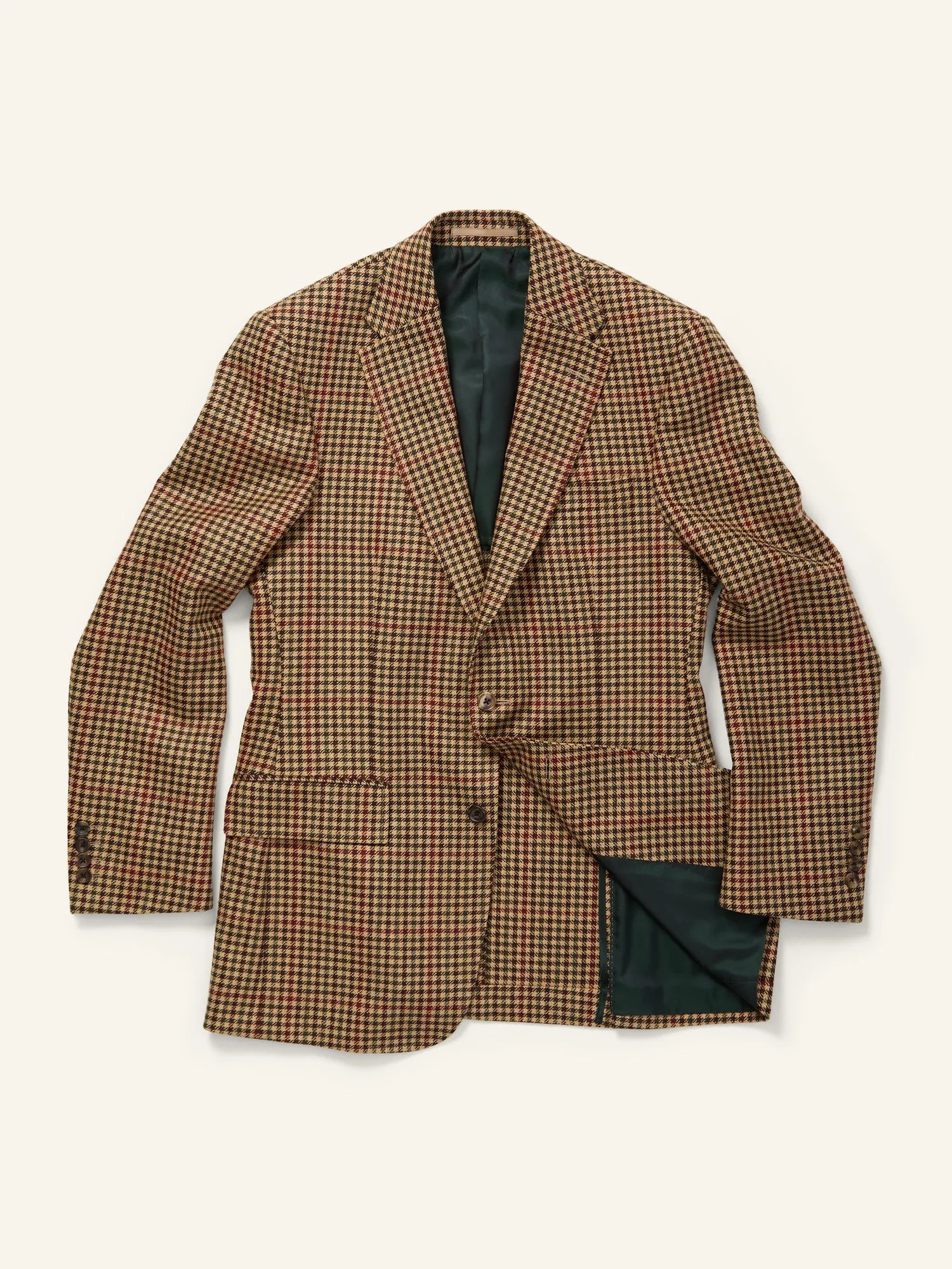 Denton Saxony Tweed Jacket Beige Gunclub