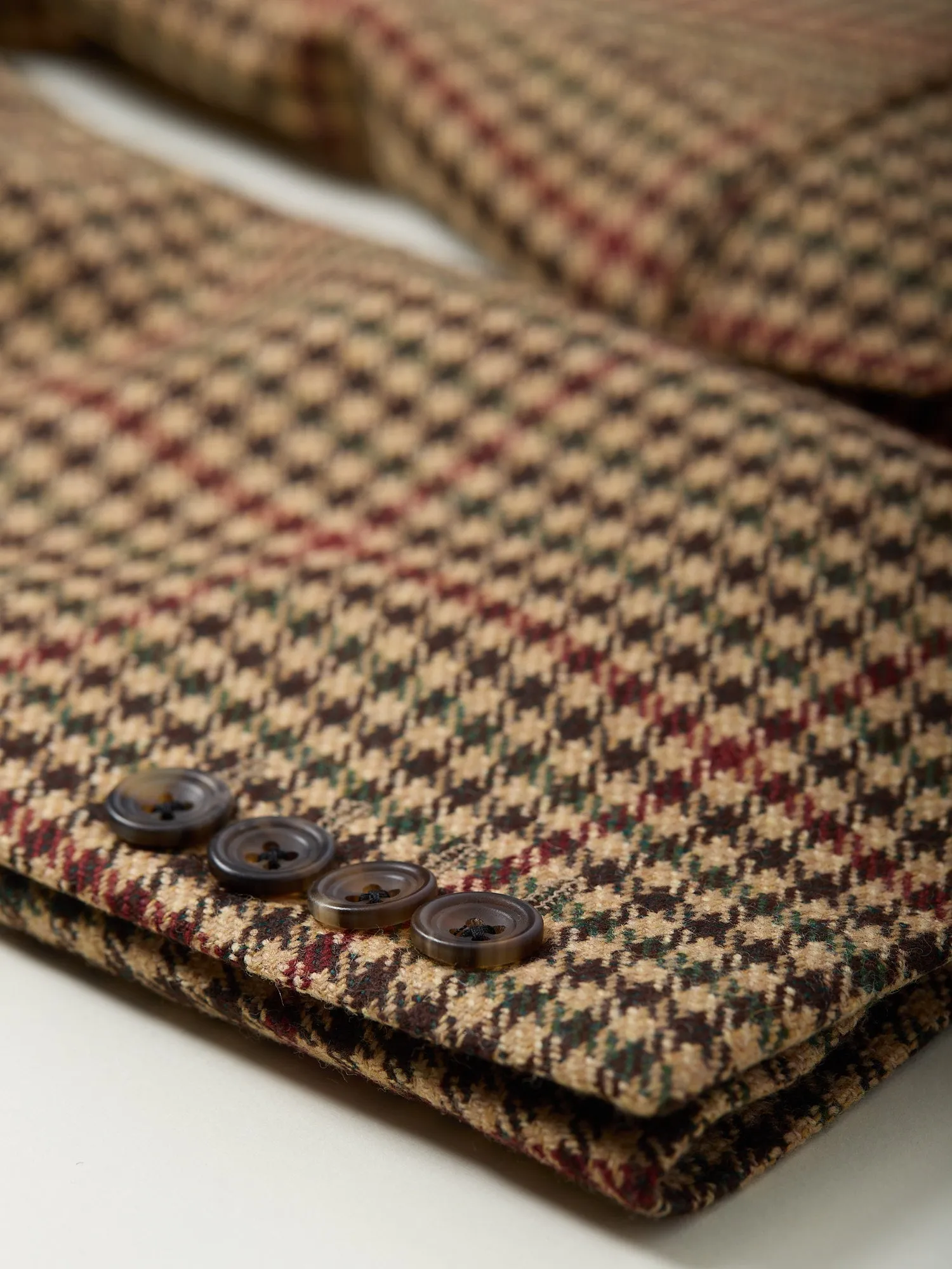 Denton Saxony Tweed Jacket Beige Gunclub