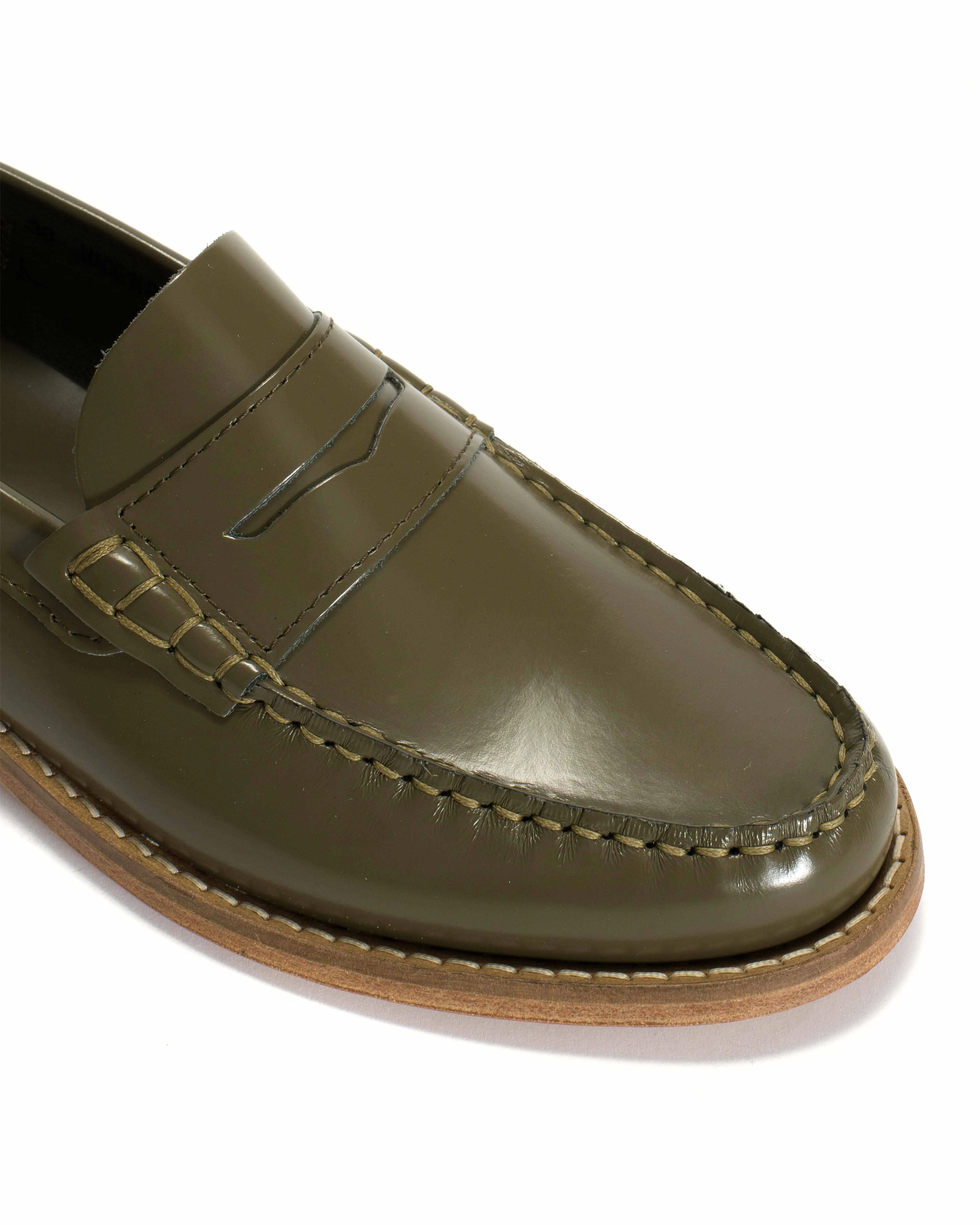 Dico Loafer penny Polido Olive green