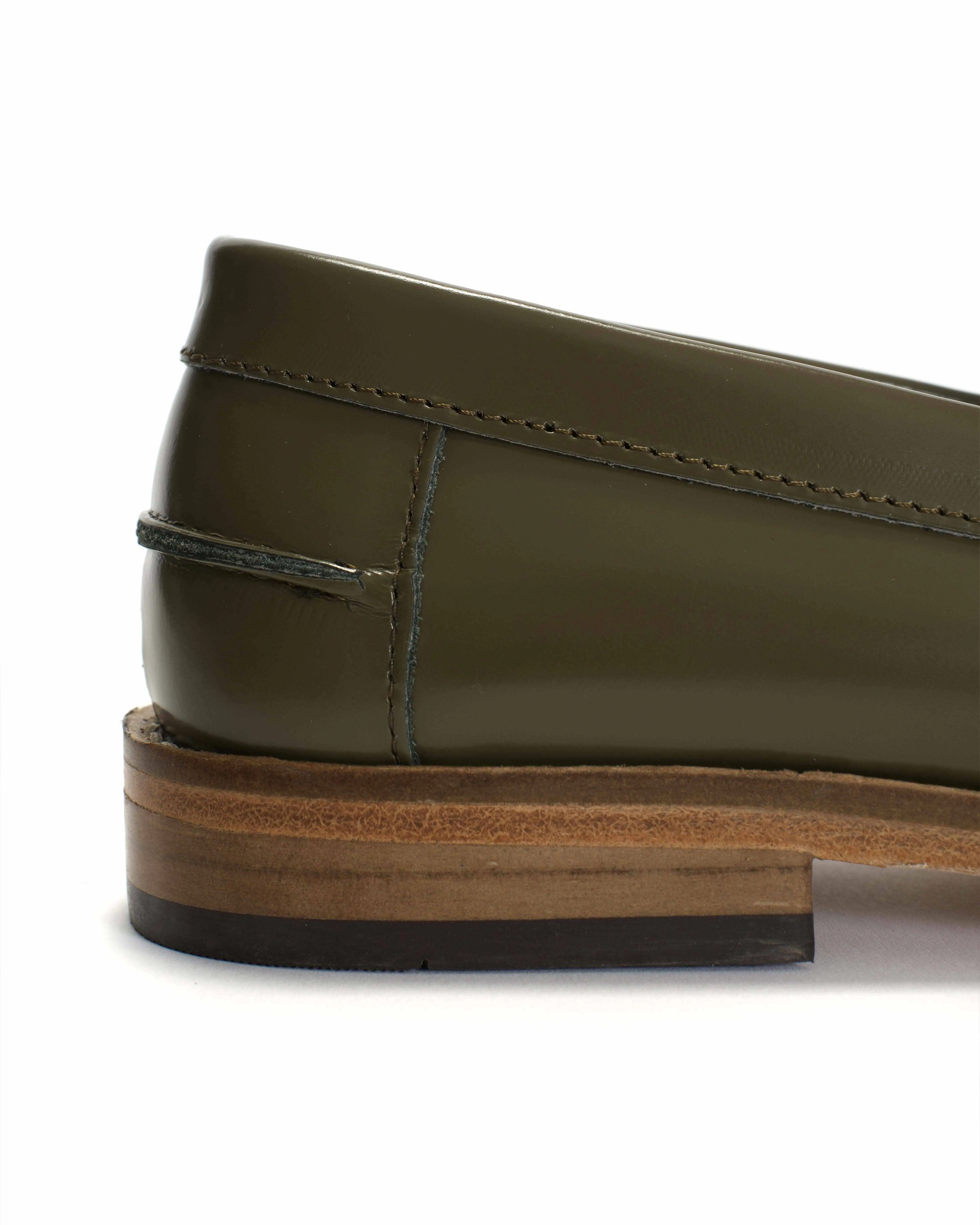 Dico Loafer t-bar Polido Olive green