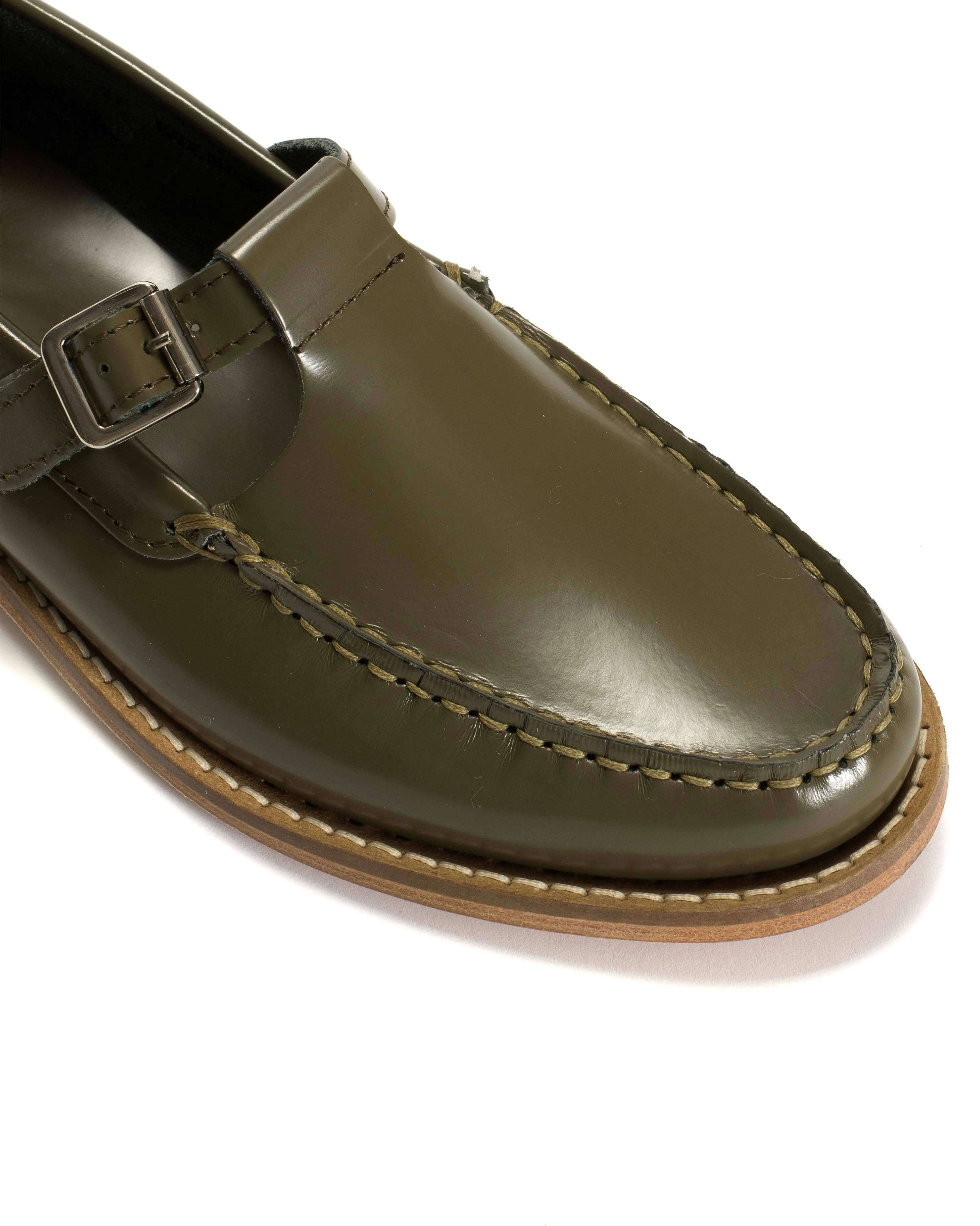 Dico Loafer t-bar Polido Olive green