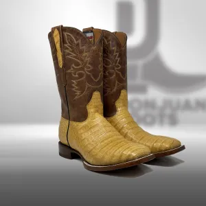 Dj2069 | Don Juan Boots Men's Caiman Belly Buttercup Hp-toe