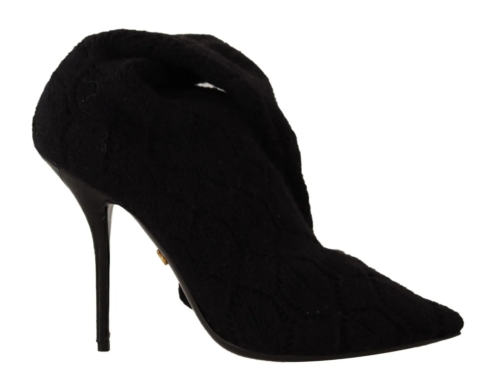 Dolce & Gabbana Black Elegant Stretch Socks Boots