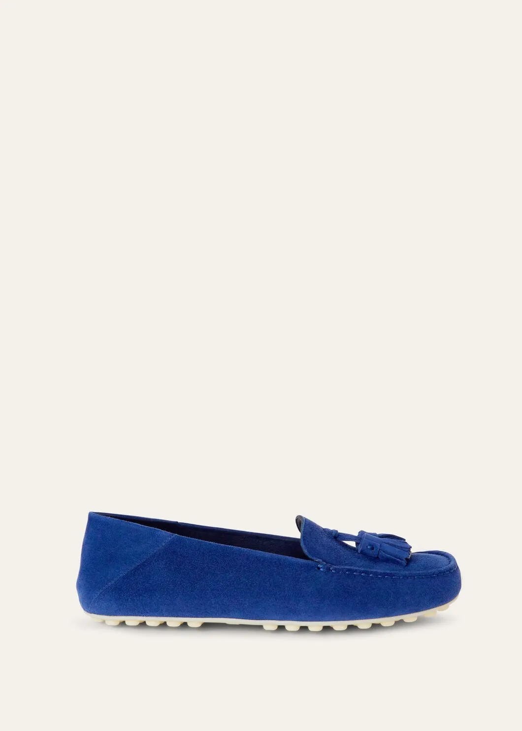 Dot Sole Walk in Blue Suede for Women
