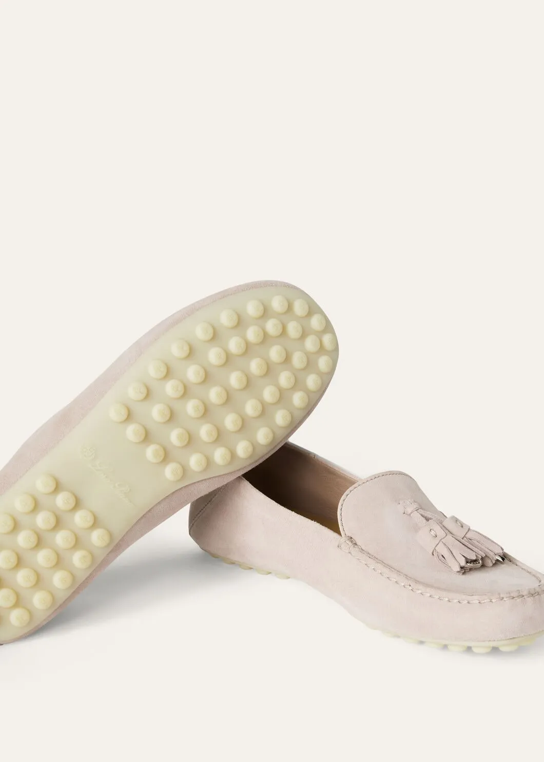 Dot Sole Walk in Pink Suede for Women