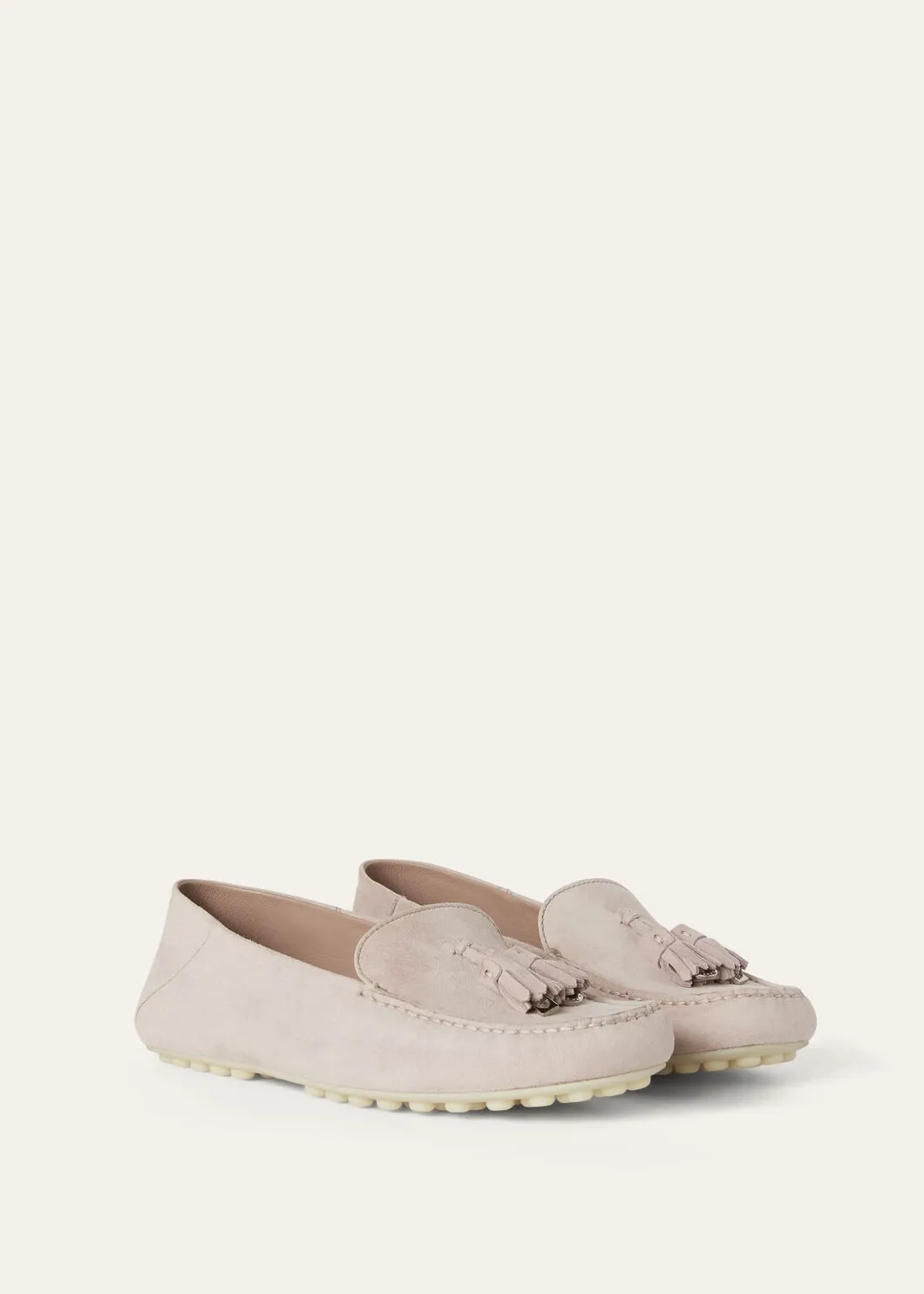 Dot Sole Walk in Pink Suede for Women