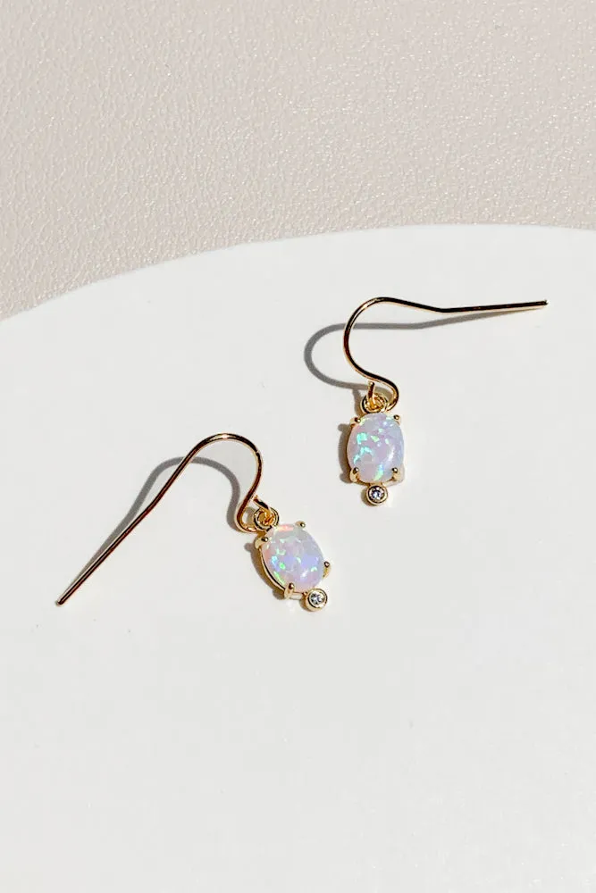 Ember Opal Earrings