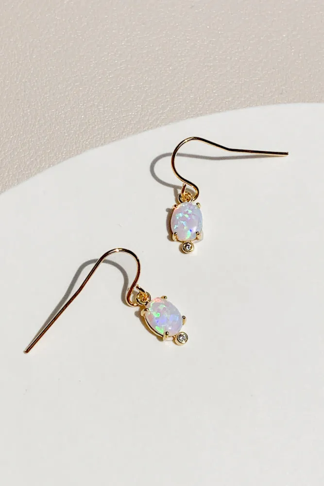 Ember Opal Earrings
