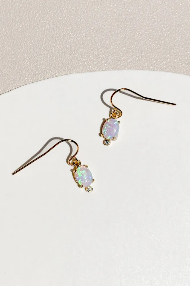 Ember Opal Earrings