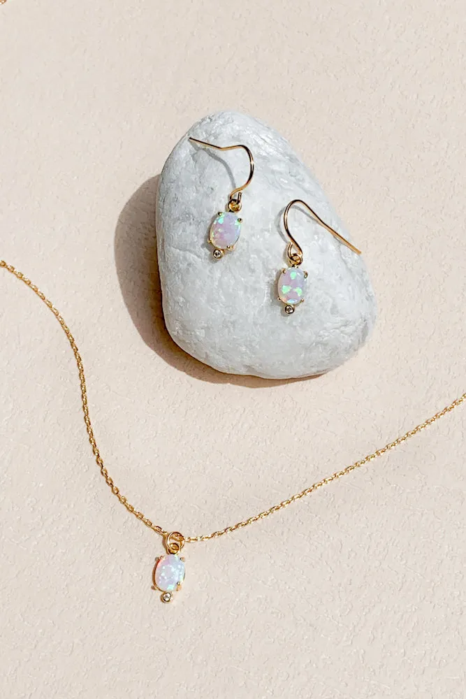 Ember Opal Earrings